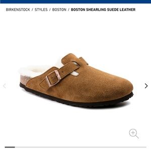 Birkenstock Boston Shearling Clogs NWT